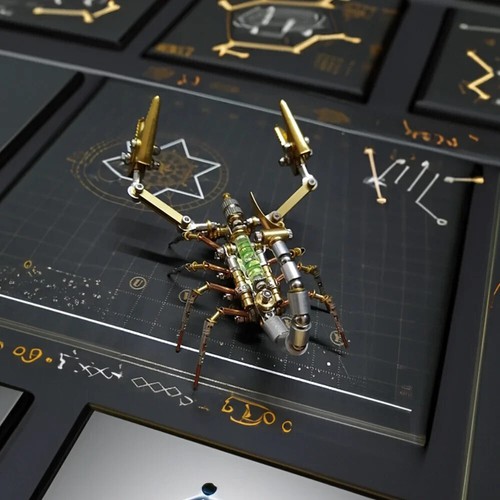 Diy mechanical spider metal - mechanical,