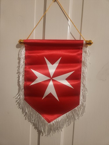Knights templar cross pennant - cross,