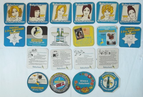 Babycham lot 20x vintage - -,