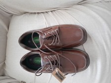 Cushion Walk Mens Brown Lace Up Shoes Size 8 BNWT