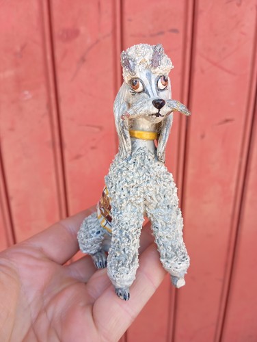 Ceramic poodle basil - by,