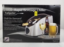 Cooper Cooler Rapid Beverage Wine Chiller Chill on Demand TailGater Open Box