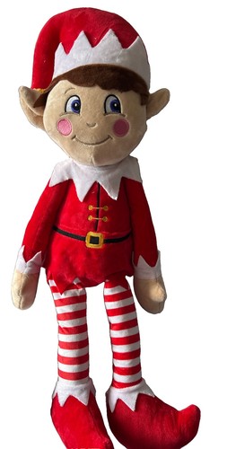 Large red plush christmas - plush,