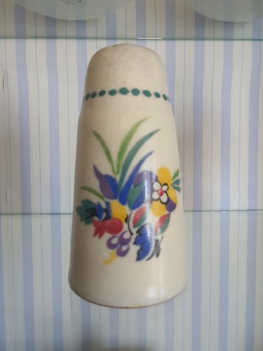 Poole pottery art deco sugar - art,
