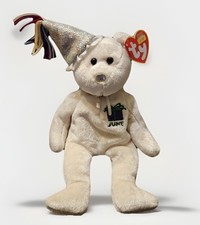 Beanie Baby June Bear Birthday