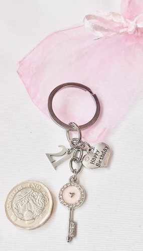 21st birthday key - birthday, keyring