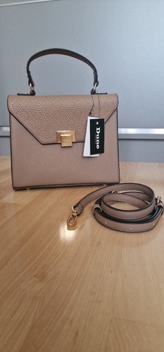 Dune london beige studded faux - dune,