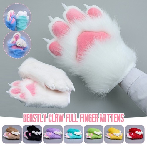 Fursuit colorful cat paw - fursuit,