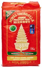 Royal Umbrella Jasmine Rice 10kg Thai Hom Mali