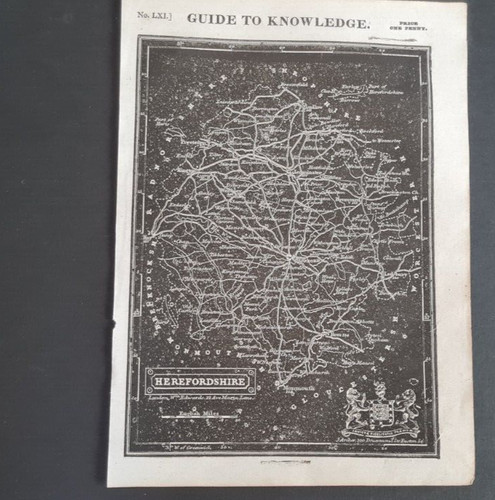 Original antique county - (1834),