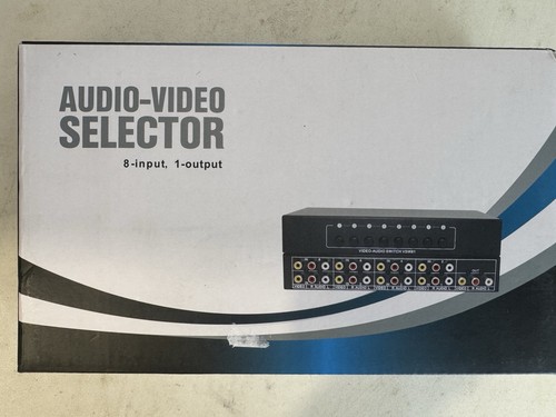 Audio video selector - audio, rca