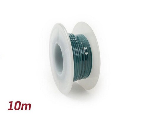 Electric cable green 85mm - green,, 0.85mm