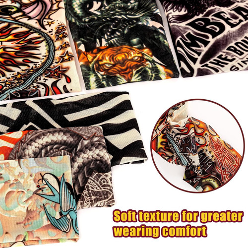 Kids tattoo sleeves 5 pcs - kids,