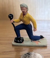 DAN DARE, KENTOYS, PROFESSOR JOCELYN PEABODY PLASTIC TOY FIGURE - 1950s - RARE