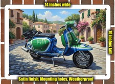 Metal Sign - 1969 Lambretta