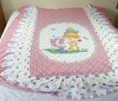 Vintage 70s bedspread - vintage,
