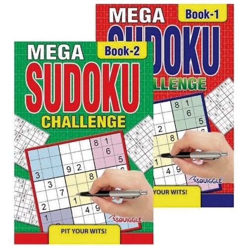 Sudoku book puzzles super - a5,