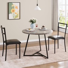 80cm Round Dining Table 2