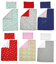 Reversible Cot Duvet Cover and