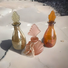 3 Perfume Bottles Rose Gold