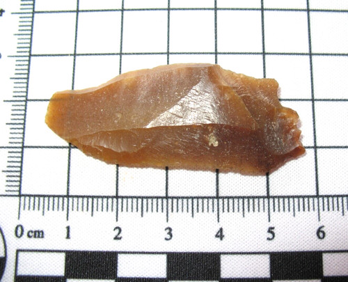 Palaeolithic monofacial flint