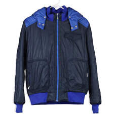 Age 11-12 Ferrari Puffer - Medium Navy Polyester