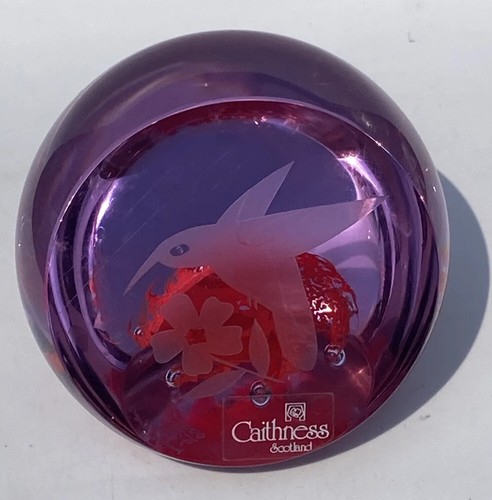 Vintage caithness glass lilac - caithness,