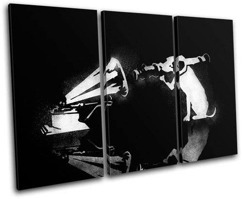 Hmv dog banksy res treble - dog,