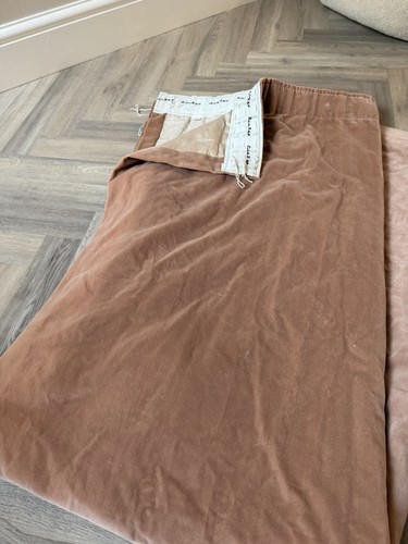 Vintage lister cotton velvet - cotton,