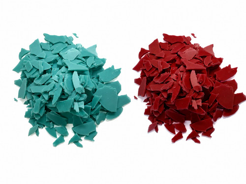Ferris wax flakes ruby - flakes, /