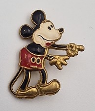 Disney MICKEY MOUSE pin badge - metal + enamel © WD 1930S