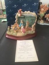 Beatrix Potter THE TALE GINGER & PICKLES Tableau LTD Edit Border Fine Arts A0460