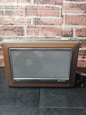 Bush TR130 FM Portable Transistor Radio With Power Supply 