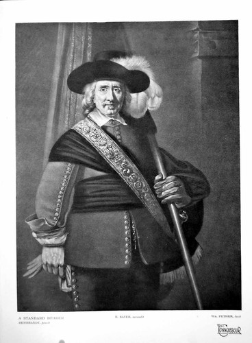 Old vintage print standard - print, a