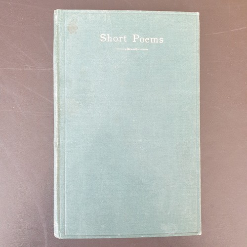 Antique short poems - antique,