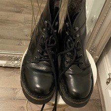 Fly London Black Leather Lace