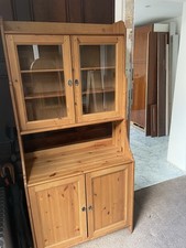 IKEA High Cabinet With 2 Doors, Pine Effect Storage Unit