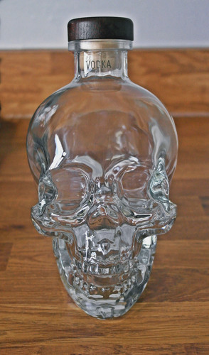 Empty crystal head vodka - head, skull