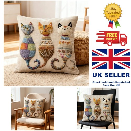 Cushion cover cute cat - cover,