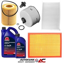 FOR LAND ROVER DISCOVERY 4 3.0 TDV6 MK4 DIESEL FULL FILTER SERVICE KIT & 6L OIL