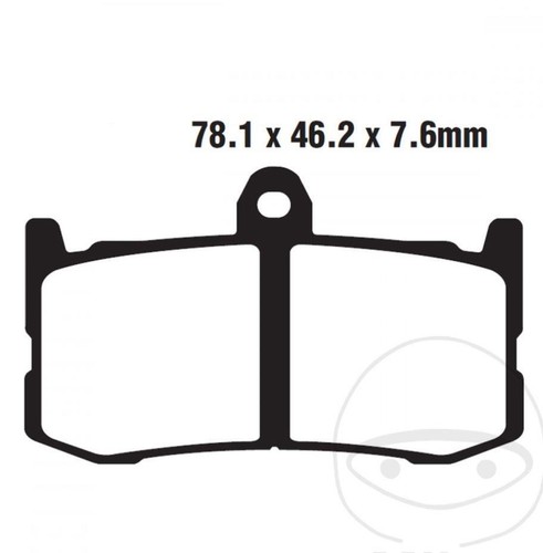 Ebc gpfax491hh brake pads for - brake,