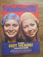 FABULOUS 208 FAB 208 MAGAZINE ~ 29th Jan 1972 - Barry Newman Centre Poster