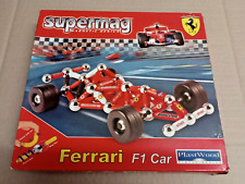 Supermag Magnetic Genius Toy Frrrari F1 Car Code: 0173 Age: 6+ 