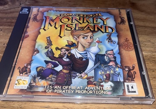 Escape from monkey island - monkey,