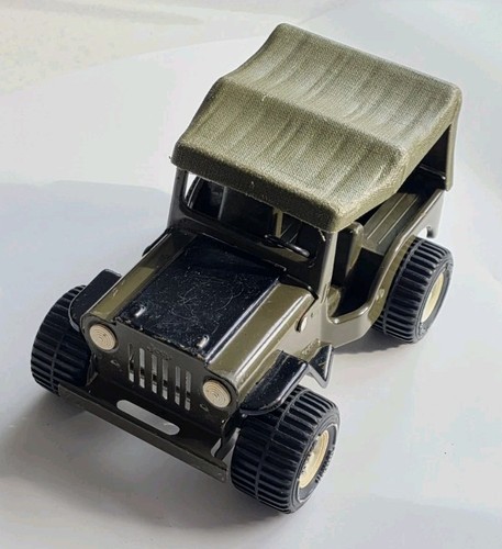 Vintage tonka army jeep - vintage,