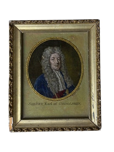 Engraved portrait sidney - of,