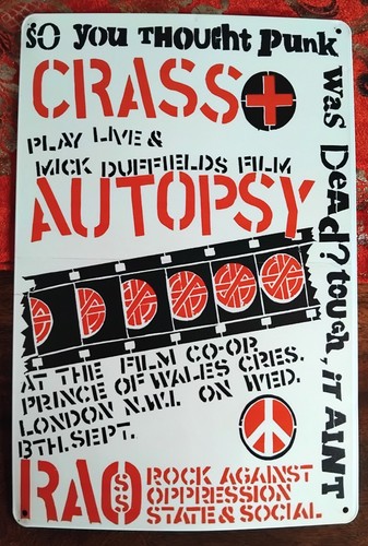 Crass gig prince of wales - (gig,