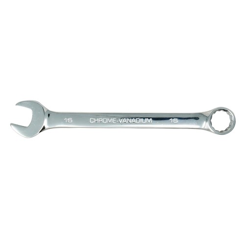 Combination spanner 16mm - 16mm, fixed