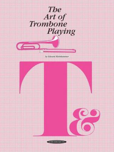 The art trombone playing - art, of