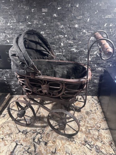 Vintage antique wicker rattan - wicker,
